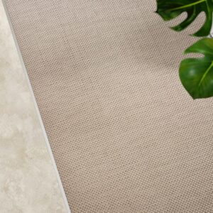 Alfombra vinílica a medida de aspecto natural